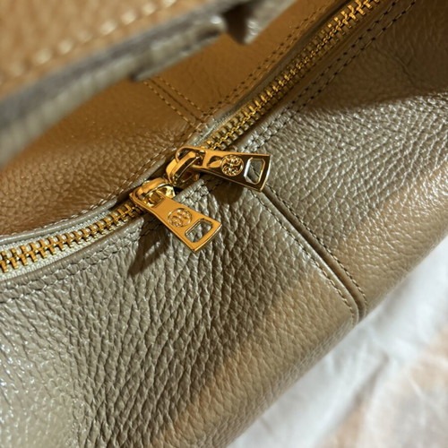 Bonendis leather handbag new, beige