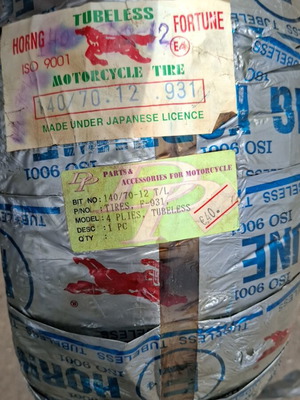 Λάστιχο σκούτερ καινούργιο 140/70-12 tubeless