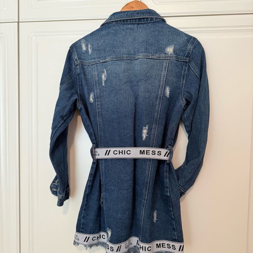 Chic Mess denim jacket size S like new, made in Greece