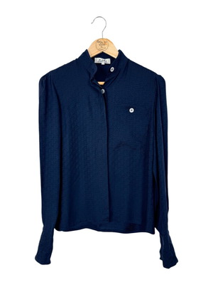 Hermès γυναικεία μεταξωτή πουκάμισο (38)