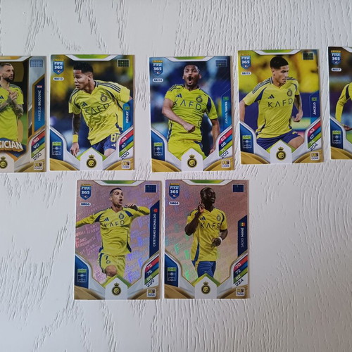 Adrenalyn XL 2026 12 Panini FIFA 365 Al Nassr cards like new