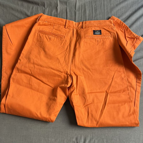 Nautica summer pants size M, like new, orange