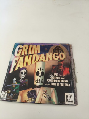 Grim Fandango PC game used, collectible