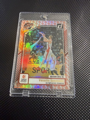 2024-25 Donruss Euroleague Vasilis Spanoulis Anniversary/25 card