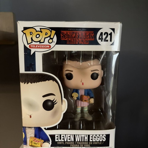Eleven With Eggos Funko Pop 421 used, box damaged
