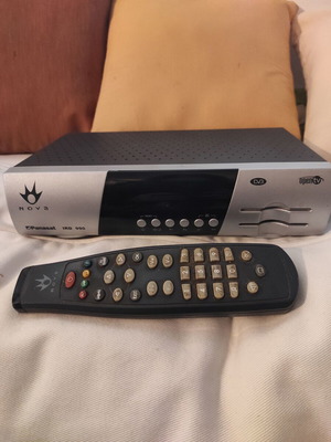 Nova Panasat IRD 990 decoder used with remote control