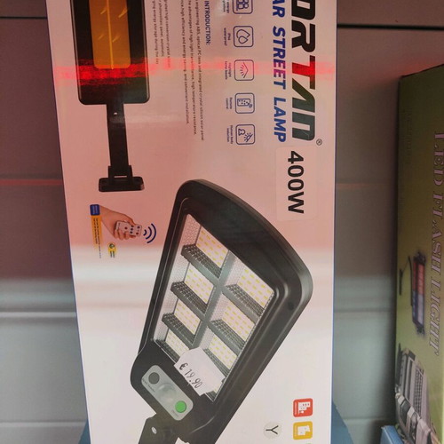 Jortan 400w Solar Panel Floodlight new