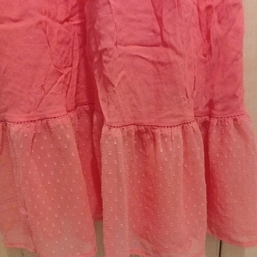 Naf Naf maxi dress used, coral pink, size XS