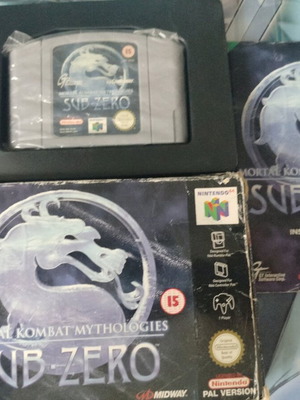 Mortal Kombat Mythologies Sub Zero N64 used