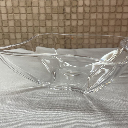 Villeroy & Boch NewWave Crystal Bowl like new, 17x7 cm