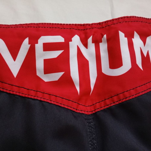 Venum MMA Extreme Fight shorts used, size XL, black and red
