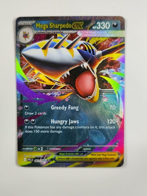 Pokémon TCG Card Mega Sharpedo ex Double Rare near mint