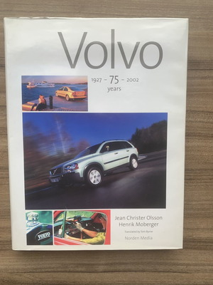 Volvo 75 Years 1927-2002 σκληρόδετο λεύκωμα σαν καινούργιο, αγγλικά