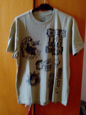 Vans khaki blouse with designs small like new