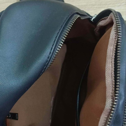 Women's backpack black with star like new