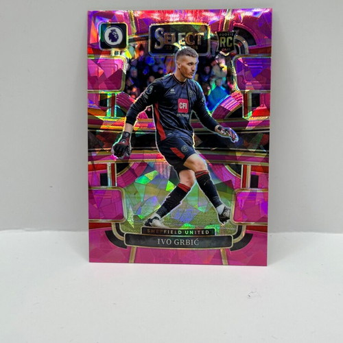 Panini Select Premier League Ivo Grbic Purple Ice RC card new