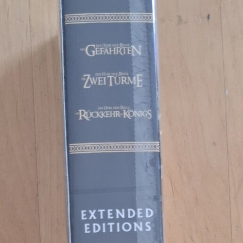 The Lord of the Rings Trilogy Remastered Extended Editions 6x Blu-ray with Greek subtitles new