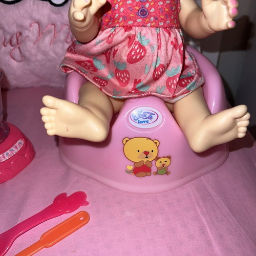 Hasbro Baby Alive Magical Mixer doll used