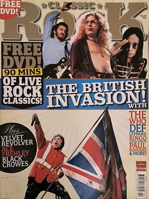 Classic Rock περιοδικό The Best British Bands Ever σαν καινούργιο