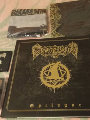 Graveland Epilogue LP and cassette new set with extras