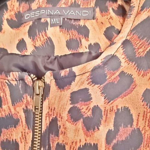 Despina Vandi women's bomber jacket new, animal print, size M-L