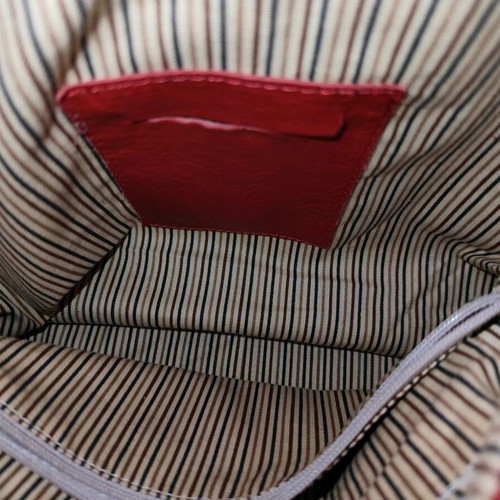Tuscany Leather shoulder bag red like new