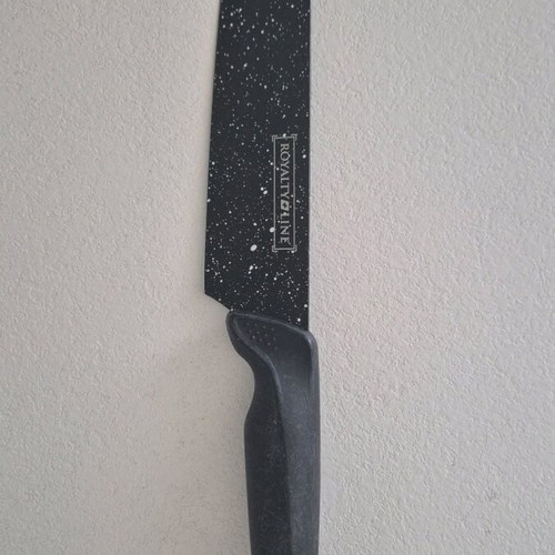 Royalty Line RL MB5C knives used, set of 3 with mable coating