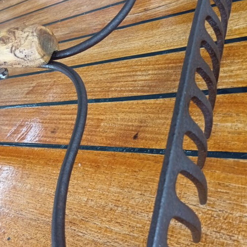 Vintage handmade agricultural tool used from Vonitsa