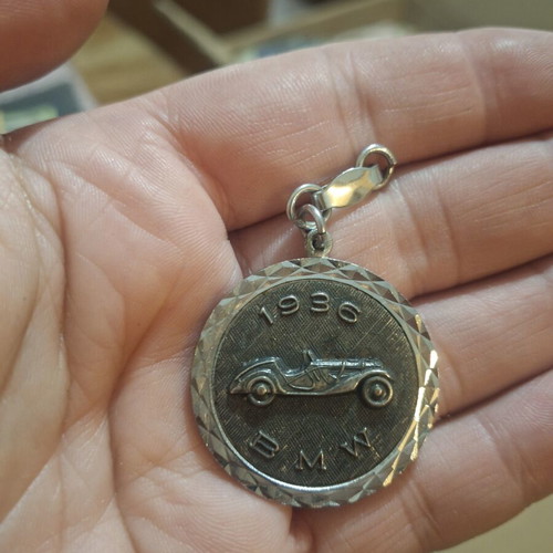 Vintage BMW 328 Roadster Keychain like new, 1936 model