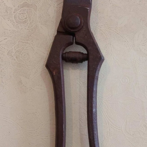 Pruning Shears used, 21 cm old tool
