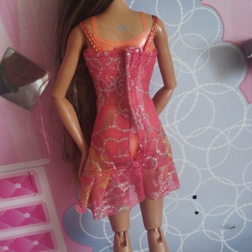 Barbie Colour Reveal doll with articulated body