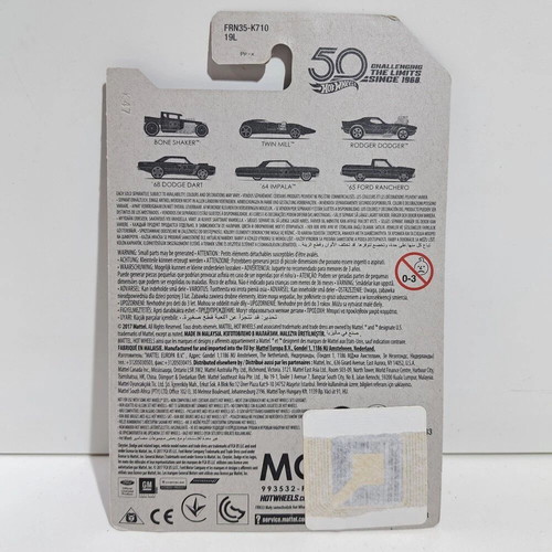 Mattel Hot Wheels 50 Years 2to6 Twin Mill Die Cast Car toy brand new