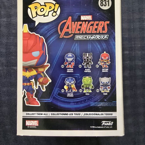 Funko Pop Captain Marvel like new #831