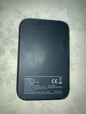 Magsafe Power Bank Cellularline 5000mAh 15W like new