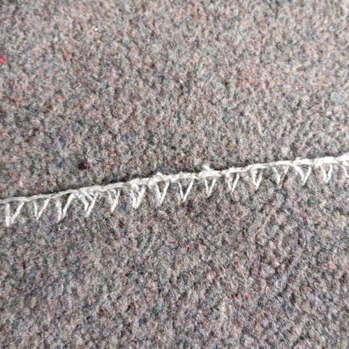 Vintage wool blanket used