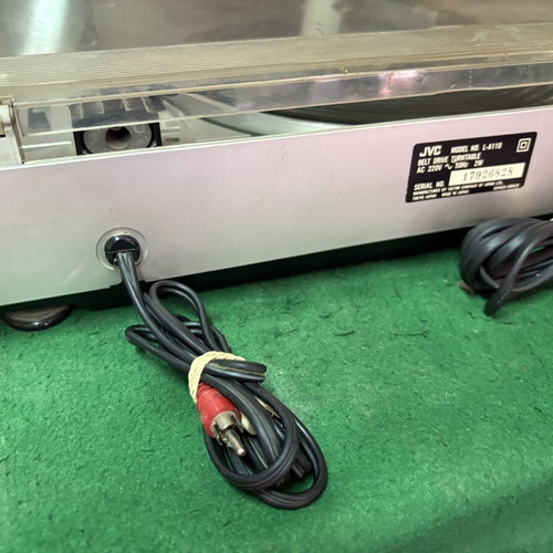 JVC L-A110 vintage vinyl turntable used, for repair or parts