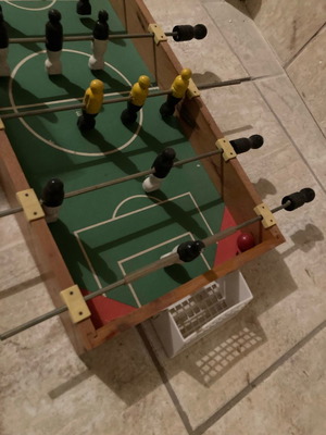 Wooden foosball table E.V.I.P. used, Greek