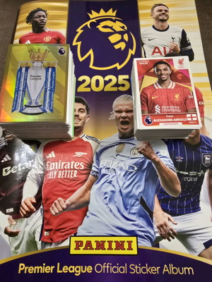 Premier League 2025 Επίσημο άλμπουμ αυτοκόλλητων σετ 1, 363 από 636