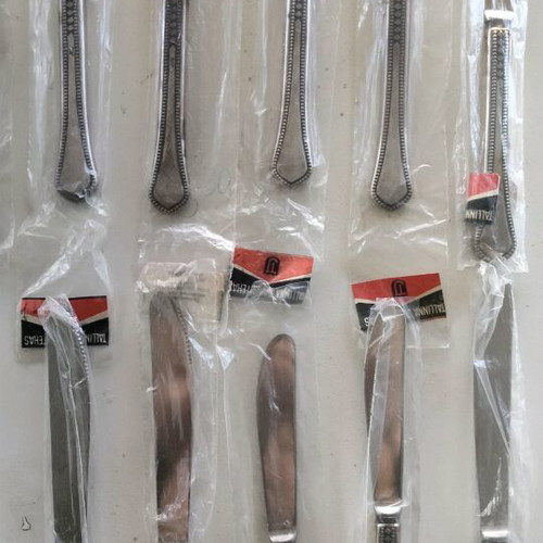 Tallinna Juveelitehas 66-piece silver-plated cutlery set new