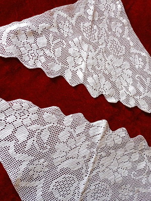 Handmade white corner creations with 75 cm opening new