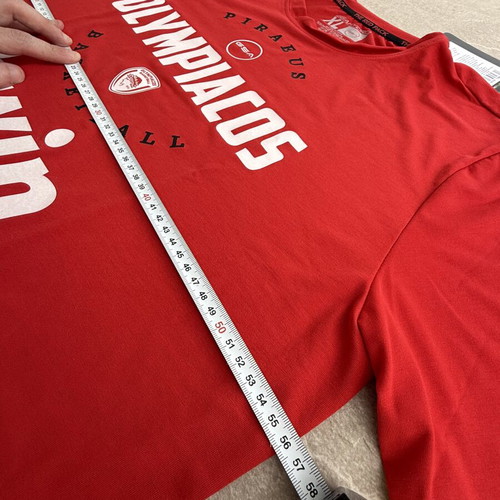 GSA Olympiacos BC The Red Pack Training T-Shirt XL new authentic 25/26