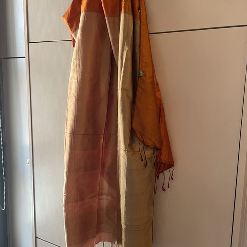 Pashmina scarf like new, pure silk