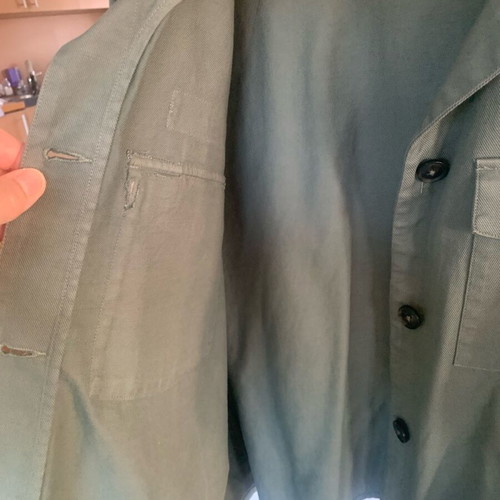 Marks & Spencer x Sienna Miller Pure Cotton Utility Jacket like new, green