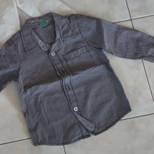Benetton and Neonato long-sleeve kids shirts like new, set of 2