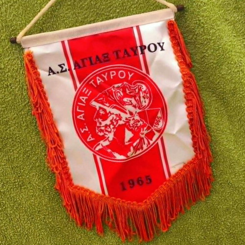 Ajax Tavrou Vintage Banner like new, collectible football memorabilia