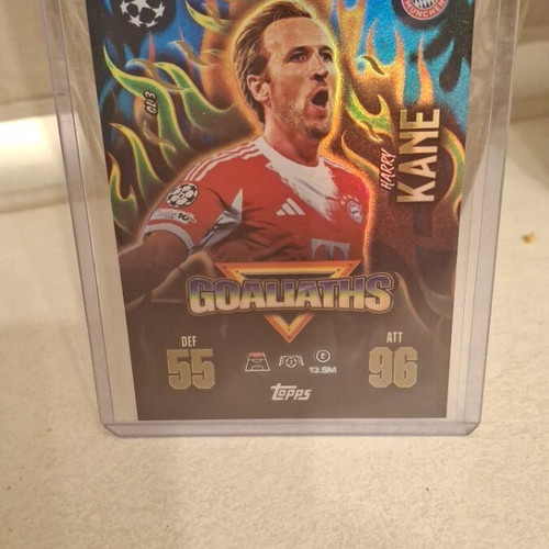 Harry Kane Topps Goaliaths limited edition card