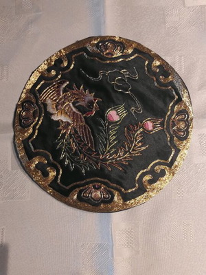 Chinese embroidery Golden cloud new, silk hand-stitched