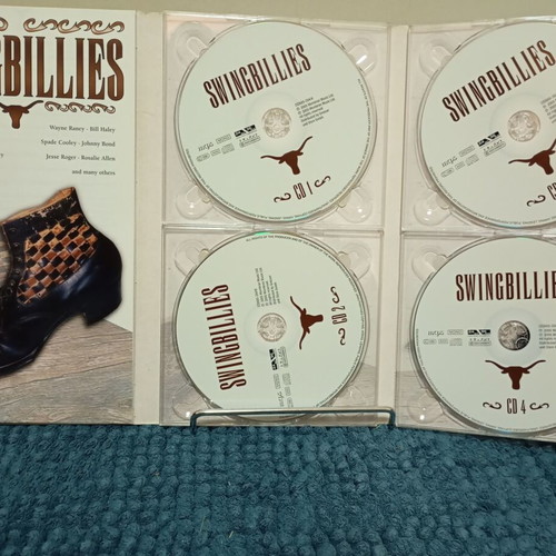 Country Music The Stories book and Swingbillies 4CD used