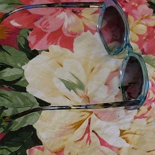 Turquoise sunglasses