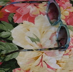 Turquoise sunglasses